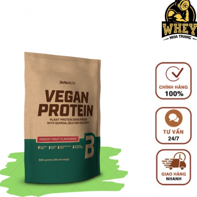 Whey Protein Thực Vật - Biotech Usa Vegan Protein 500g