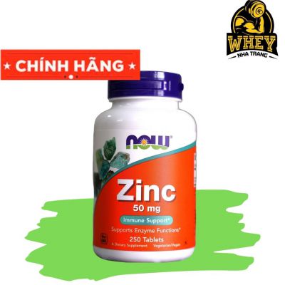Now Zinc 50mg - 250 Tablets